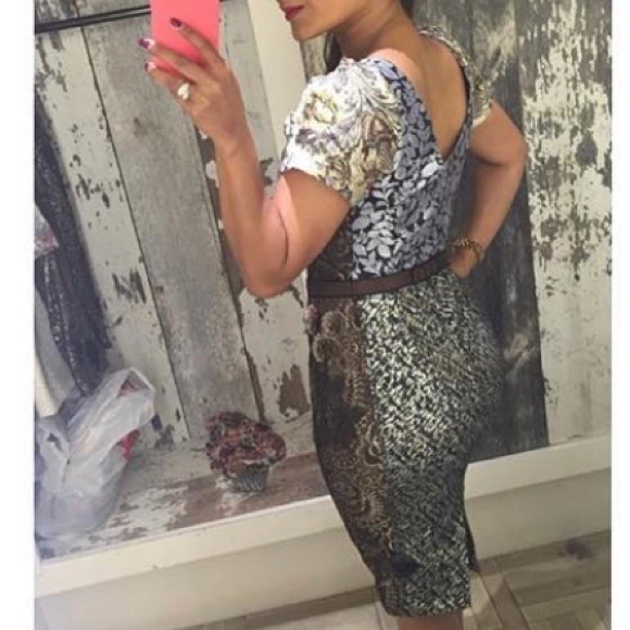 Byron Lars Beguile brocade sheath dress - Picture 7 of 7